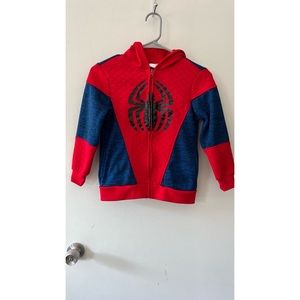 ✨SOLD✨Spider-Man Kids Zippered Hoodie